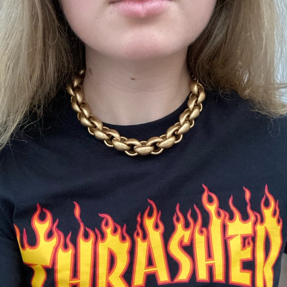 Jewelry - Chunky cable link chain necklace